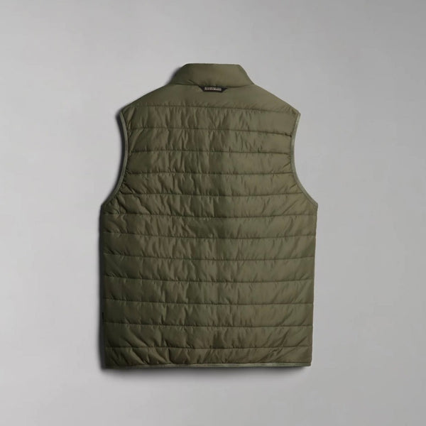 Napapijri ACALMAR VEST 6 GREEN LICHEN NP0A4H8GGAE1 Αμάνικο Χακί S /S