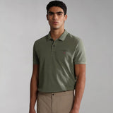 Napapijri ELBAS SS4 GREEN LINCHEN NP0A4GDLGAE1 Polo Χακί S/S