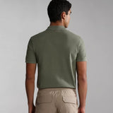 Napapijri ELBAS SS4 GREEN LINCHEN NP0A4GDLGAE1 Polo Χακί S/S