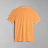 Napapijri E-MACAS SS ORANGE MOCK NP0A4H5ZA571 Polo Μπλούζα Πορτοκαλί S/S