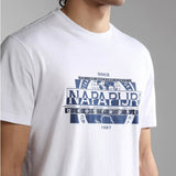 Napapijri S-MANTA SS NP0A4H2C0021 T-shirt Λευκό S/S