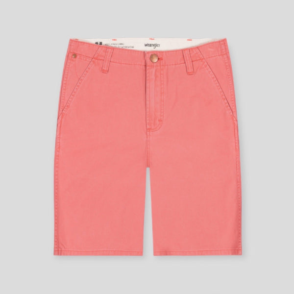 Wrangler CASEY CHINO SHORTS W1C1FUXAP Βερμούδα Ροζ S/S