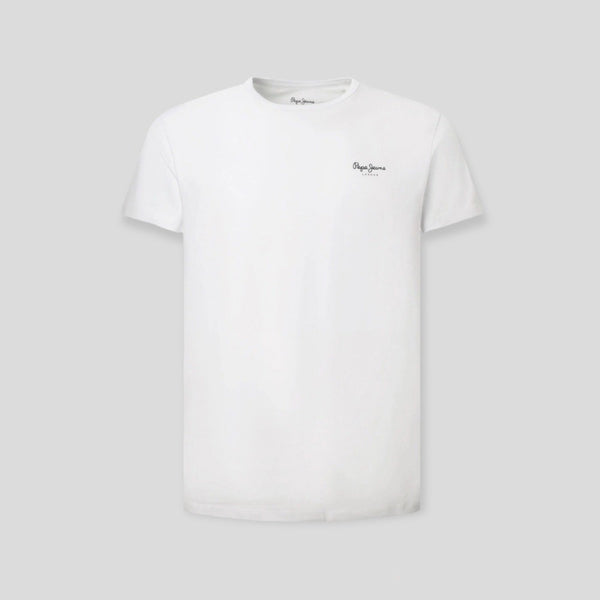 PEPE ORIGINAL BASIC 3 N  PM508212/800 T-Shirt Λευκό