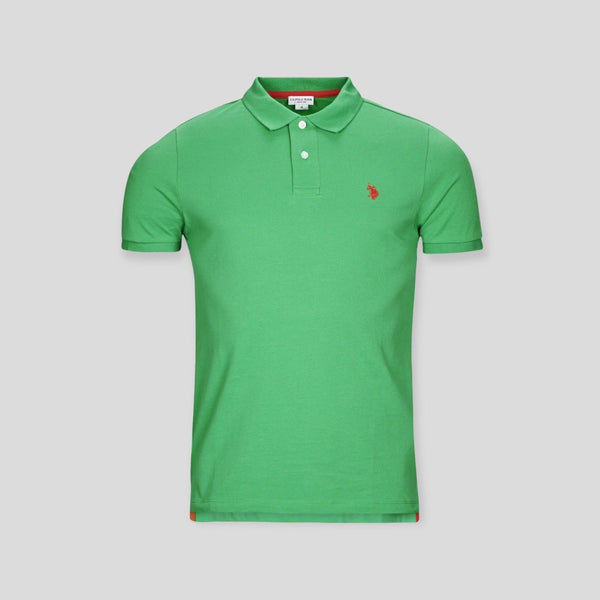 U.S. Polo Assn. KING 41029/342 Polo Μπλούζα Πράσινη S/S