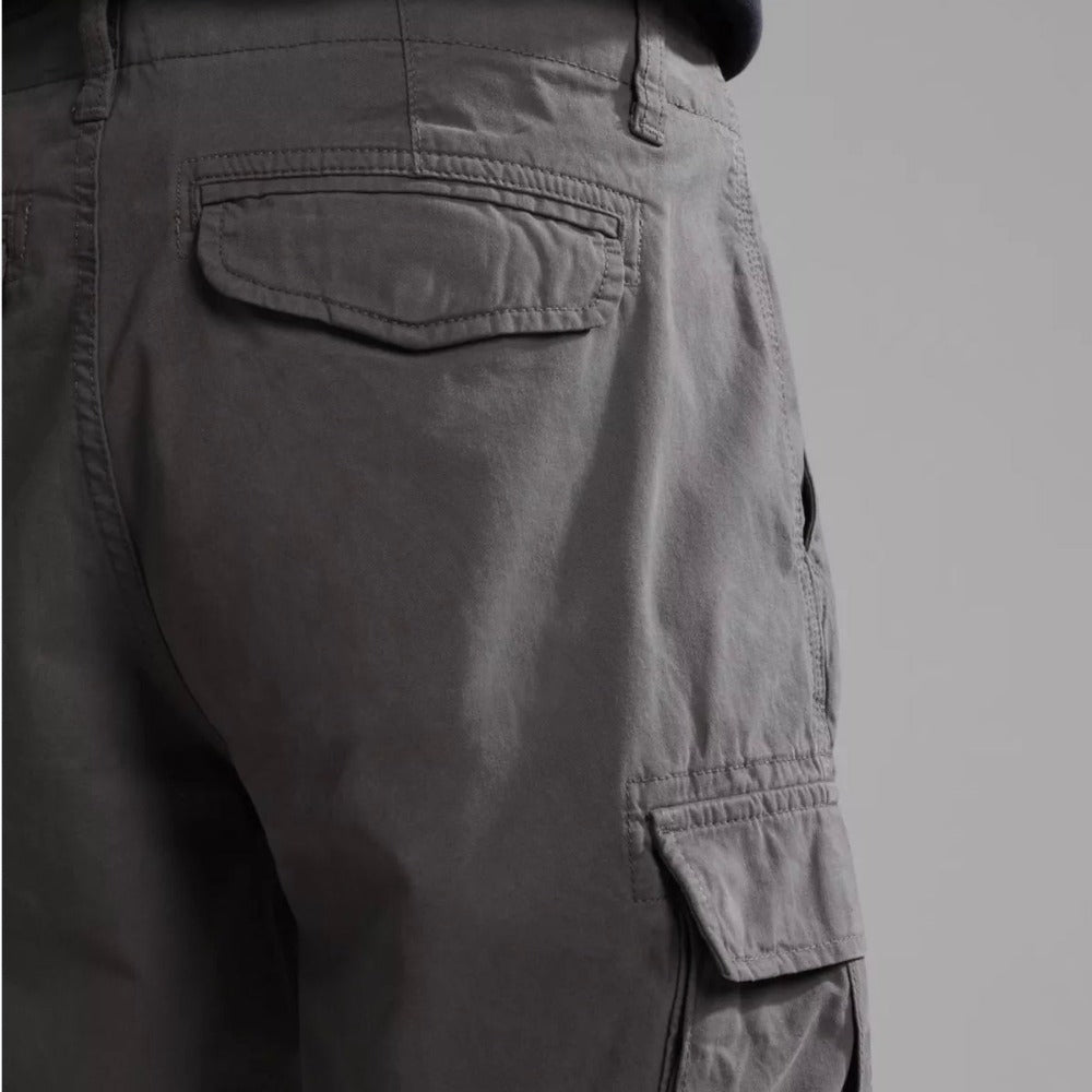 Napapijri N-NUS GRAY GRANIT NP0A4G5H311 Βερμούδα Cargo Σκούρο Γκρι S/S