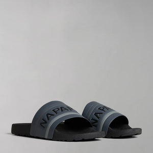 Napapijri S3 STREAMEAM01/SIN NP0AFTSNB41 Σαγιονάρες Γκρι S/S