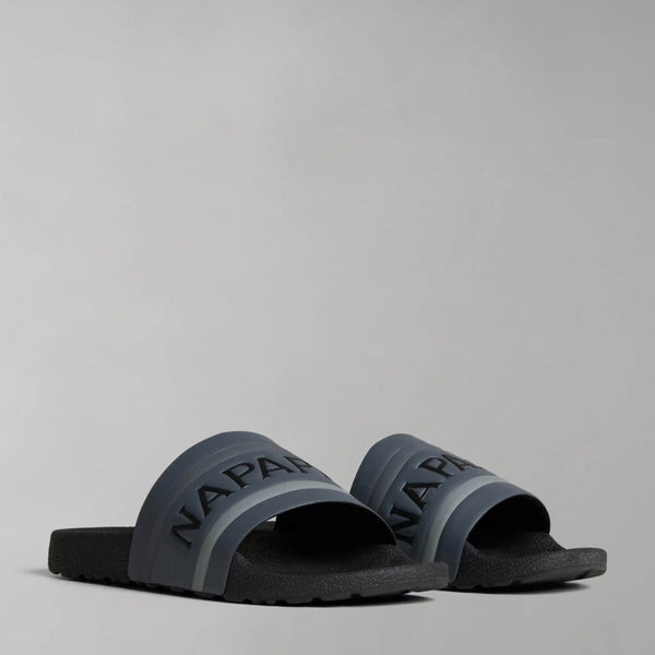 Napapijri S3 STREAMEAM01/SIN NP0AFTSNB41 Σαγιονάρες Γκρι S/S