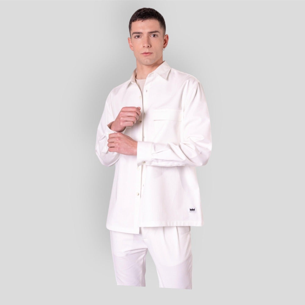 Premium Royal Denim Sakai-5057/1/2 Πουκάμισο Λευκό S/S