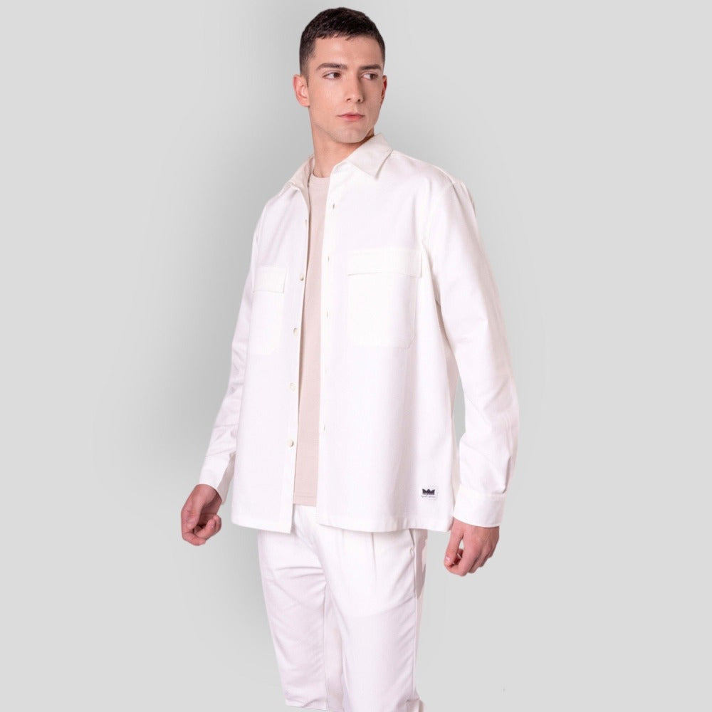 Premium Royal Denim Sakai-5057/1/2 Πουκάμισο Λευκό S/S