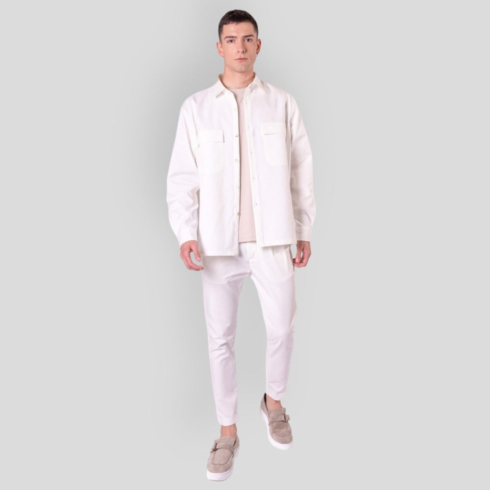 Premium Royal Denim RAVENNA-2-2100 Chinos Λευκό S/S
