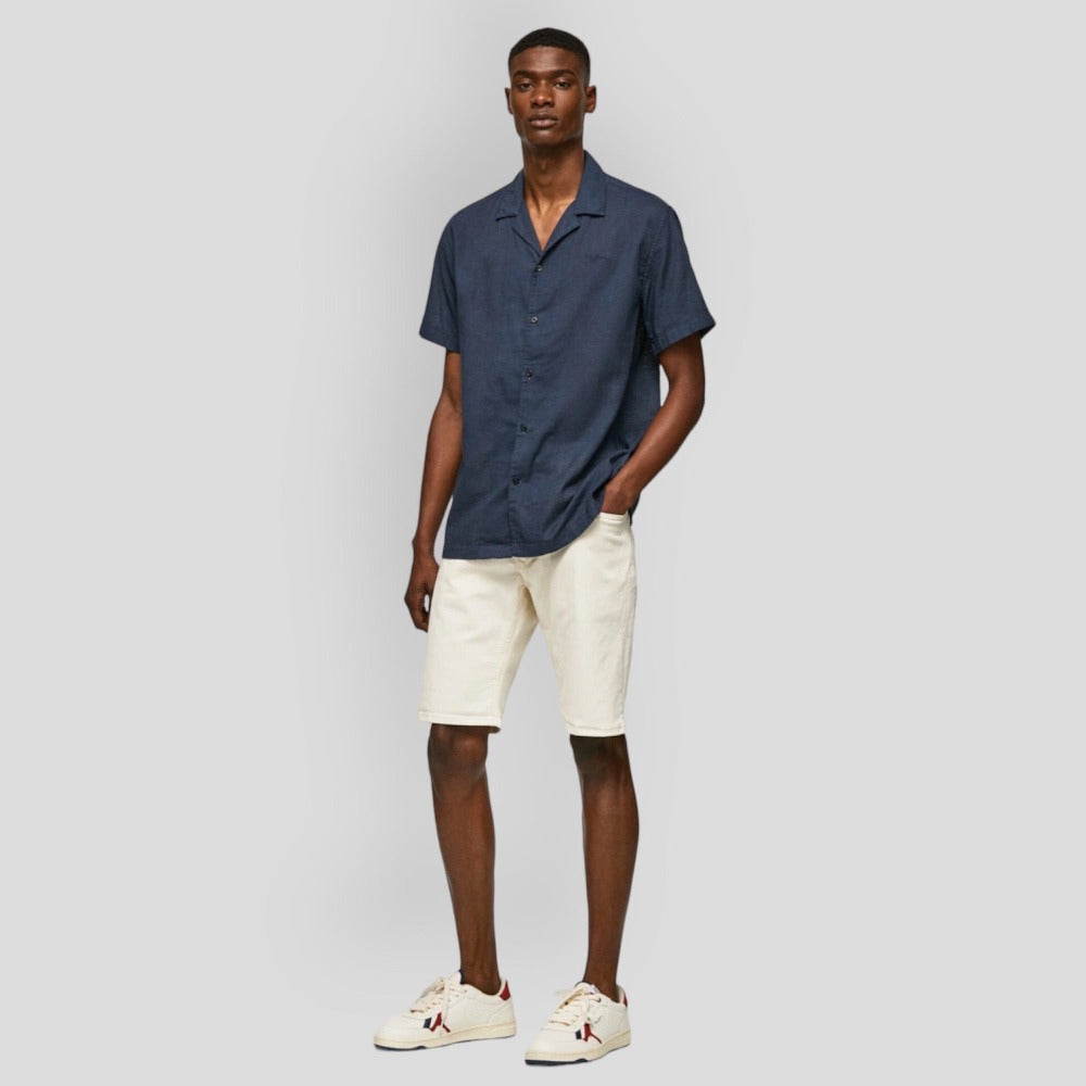 PEPE  STANLEY STANLEY SHORT PM800940I5 Βερμούδα Jean Μπεζ S/S