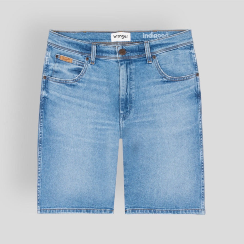 Wrangler TEXAS SHORTS DUDE W11C84Z94 Βερμούδα Jean Μπλε S/S