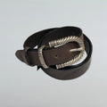 Brunotenca B197Western Ζώνη Καφέ F/W