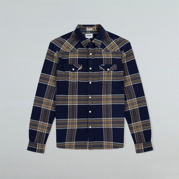 Wrangler GOTHIC OLIVE W5A0MTX1R Πουκάμισο Λαδί F/W