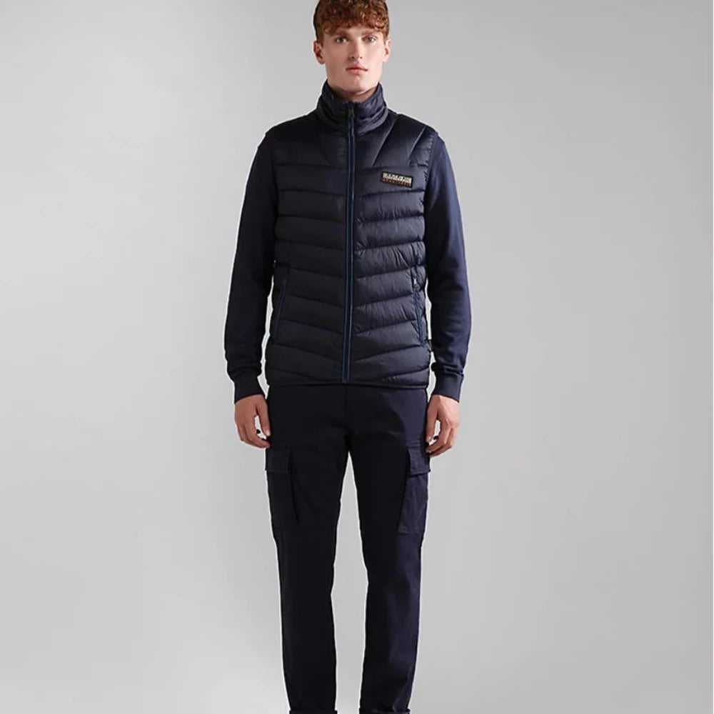 Napapijri AERONS VEST 2 NP0AFPW1761 Sleeveless Jacket Blue F / W