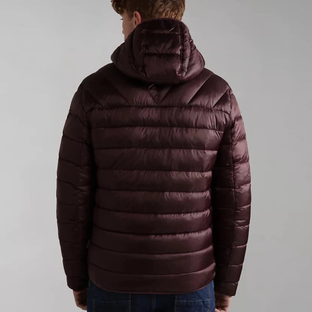 Napapijri Aerons Hood 3 NP0A4GJORE71 Μπουφάν Μπορντό  F/W