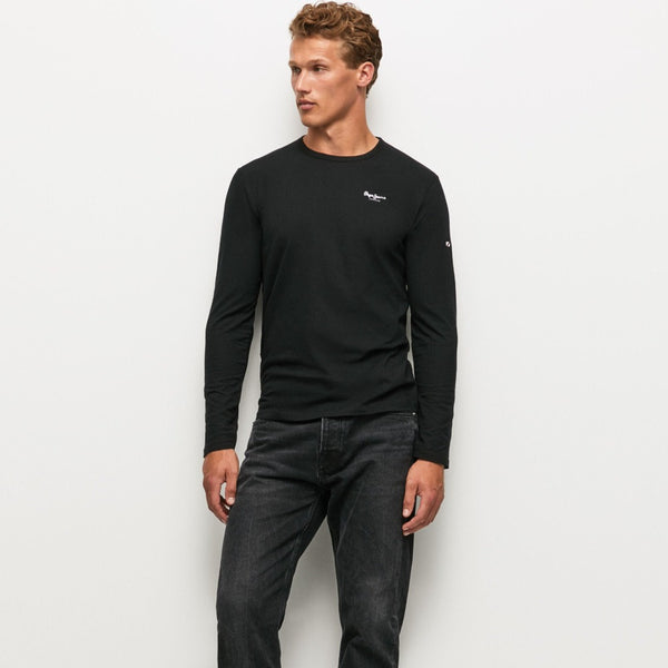 PEPE ORIGINAL BASIC 2 PM508211/999 Μακό Μαύρο F/W