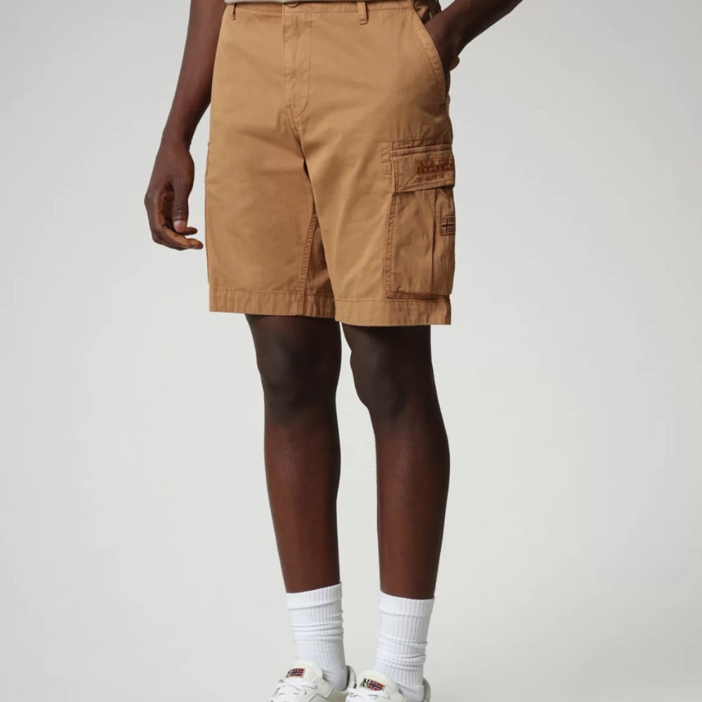 Napapijri NOSTRAN CHIPMUNK BEIGE Βερμούδα Cargo Ταμπά S/S