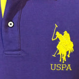 U.S. Polo Assn. NEW HORSE POLO 41029/235 Polo Μπλούζα Μωβ S/S