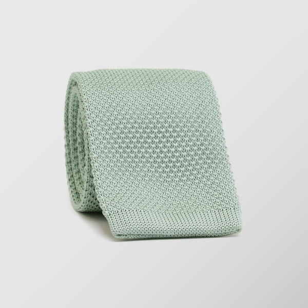 Stefano&Mario T-Knitted-01 Γραβάτα Τιρκουαζ